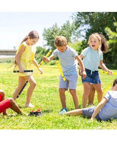 KENSEA Safe Foam Training Nunchucks for Kids & Beginners - Black/Yellow - Buy Online on GoSupps.com