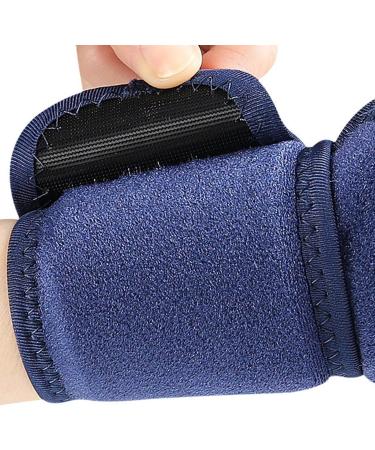 SHINROAD Tendon Sheath Friction Relief Wrist Ice Pack Wrap Reusable Gel Compression Support for Cold Therapy Adjustable Ergonomic Brace Tendonitis Swelling Blue - Buy Online on GoSupps.com