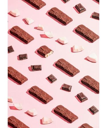 KoRo - Super Chocolate Bar filled with coconut - 10 x 30 g - Perfect snack for small cravings - Vegan - Gluten free - Palm oil free - Buy Online on GoSupps.com