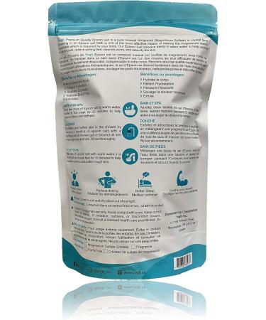 Yogti Peppermint Epsom Salt 3 pound 1.37 kg (Pack of 1) - Buy Online on GoSupps.com