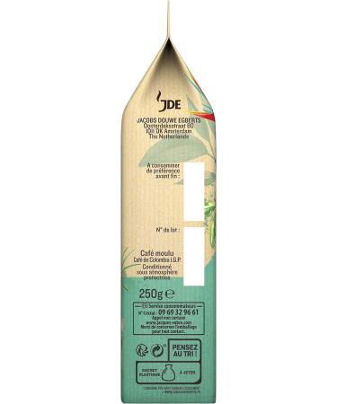 JACQUES VABRE Ground Coffee Origin Popay n 250g - Pack of 4 - Buy Online on GoSupps.com