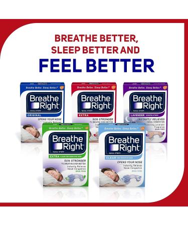 Breathe Right Nasal Strips - Stop Snoring, Drug-Free, Extra Tan (26 Count) - Buy Online on GoSupps.com