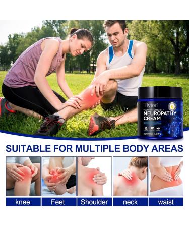 Cr me De Soulagement De La Neuropathie Force Suppl mentaire Pour Les Pieds Les Jambes Les Mains Les Orteils Avec Le Curcuma Naturel Le Gingembre - Inconfort Musculaire Et Articulaire Massage - Buy Online on GoSupps.com