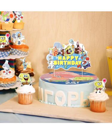 Buy 14 Pieces Edible Cake Toppers - 25th Birthday Decorations - Colorful Tortendeko for Parties - Buy Online on GoSupps.com