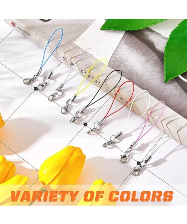 Flutesan Lobster Clasp Cords - 100 Pieces, 9 Colors - Mini Lariat Cord Straps for DIY Jewelry - Cellphone/USB/Keychain Lanyards - Buy Online on GoSupps.com