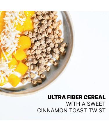 Poop Like A Champion Cinnamon Toast High Fiber Cereal - Keto Friendly & Gluten Free 11.3 oz - Buy Online on GoSupps.com