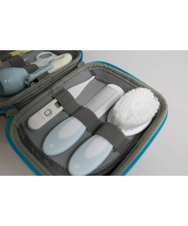 Little Angel Baby Grooming Kit  Baby First Aid Kit  Baby Care Kit Nursery Kit Baby Care  10PCS Baby Hair Brush | Nail Clipper | Nose Cleaner | Finger Toothbrush | Nail Scissors | Manicure Kit Blue - Buy Online on GoSupps.com