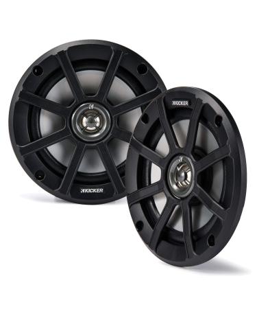KICKER PSC65 6.5-Inch (160mm) PowerSports Weather-Proof Coaxial Speakers, 2-Ohm (Pair)