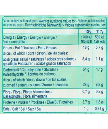  Riso Scotti Riso Scotti PlumCake with Riso Senza Lattosio Set of 3 plum cakes without rice lactose (6 x 31.7 g) 190 g without palm oil without milk proteins - Buy Online on GoSupps.com