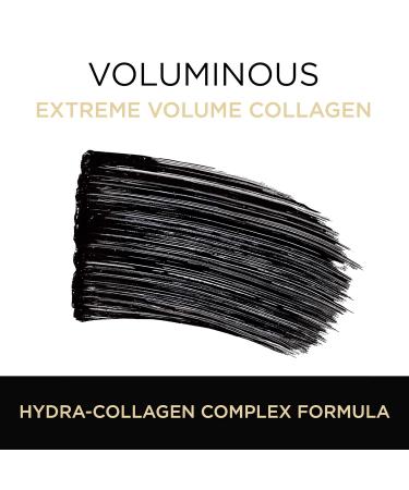 L'Oreal Voluminous Extra-Volume Collagen Mascara Black 675 0.34 oz (Pack of 2) - Get Double the Volume with this Mascara Set - Buy Online on GoSupps.com