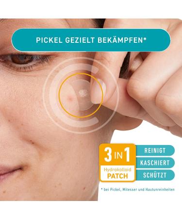 Compeed Anti-Pimple Patches - Discreet Hydrocolloid Treatment for Targeted Acne Areas - 15 Cleansing & Protecting 1.5x1.5cm Patches for Daytime Use - Buy Online on GoSupps.com