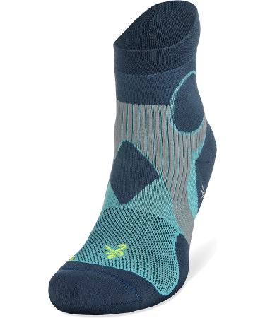 Compression Fit Athletic Running Socks (1 Pair) - Large Blue/Legion Blue - Buy Online on GoSupps.com
