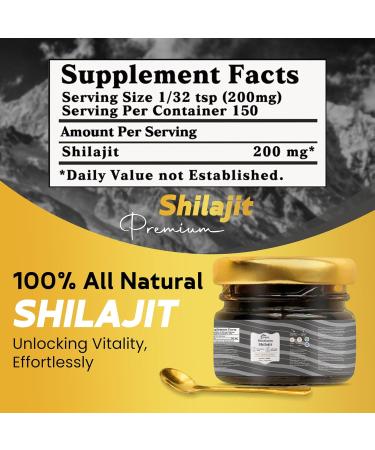 BioBoost Himalayan Shilajit Resin for Men & Women - 75% fulvic Acid 60g | Shilajit Resin | Boost Energy Stamina & Immune Support | Rich in Fulvic Acid & 85+ Trace Minerals - Buy Online on GoSupps.com