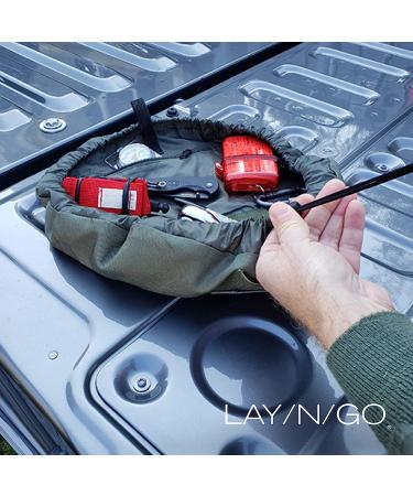 Lay-n-Go Defender Tactical Gear Accessory  Tool & Utility Storage Bag With Pockets for Travel  Military  First Responder  Survival and Outdoors  with a Durable Patented Design  20 inch  Green 20 Inch Defender Tactical (20") - Green - Buy Online on GoSupps.com