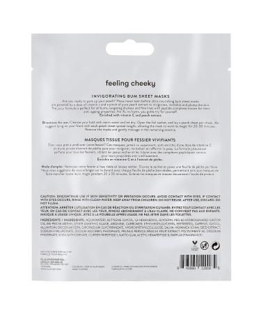 Buy INC.redible Feeling Cheeky Bum Mask 35 ml - Moisturizing & Firming | International Shipping Available - Buy Online on GoSupps.com