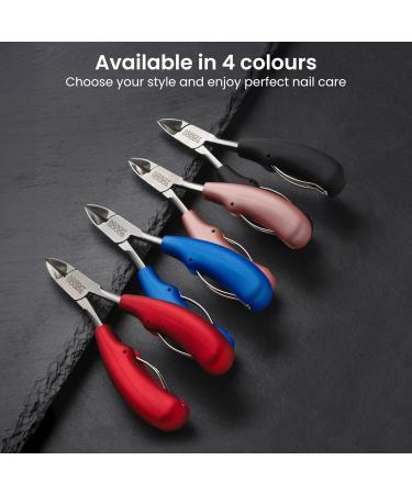 AdroitGoods Nail clippers for hard toenails - Pink - Nail clippers - For Ingrown Toenail - chalk nails - Nail scissors (Blue) - Buy Online on GoSupps.com