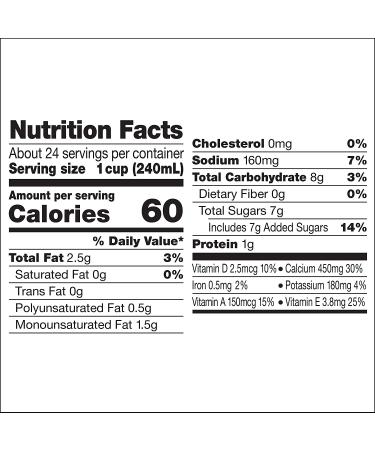 Silk Pure Almond Milk Original, 32 Fl Oz - Pack of 6 | Dairy-Free & Nutritious - Buy Online on GoSupps.com