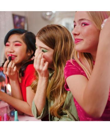 Miraculous Ladybug Kids Makeup Set - 10 Piece Non-Toxic Cosmetics Kit with Nail Polish Hair Chalk & Stickers - Safe Pretend Play for Children - Buy Online on GoSupps.com