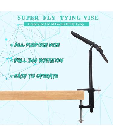 Shaddock Fly Fishing Binding Tool Set | Coil-Finish Scissors Hackle Hair Stacker & Fly Tying Vice - International Shipping Available - Buy Online on GoSupps.com