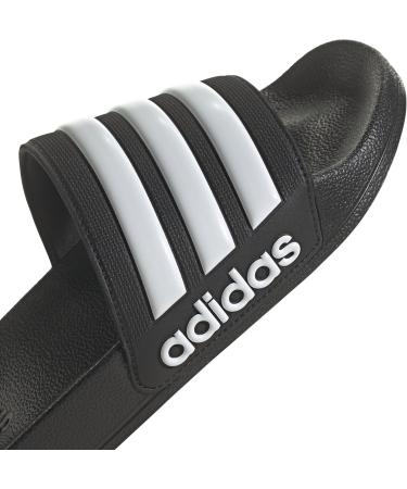 Buy adidas Unisex Adilette Shower Slippers 43 EU - Core Black Ftwr White | International Shipping Available - Buy Online on GoSupps.com