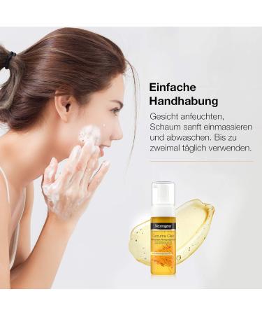 Neutrogena Curcuma Clear Facial Cleanser Foam Soothing 150ml (3-Pack) Makeup Remover | International Shipping Available - Buy Online on GoSupps.com