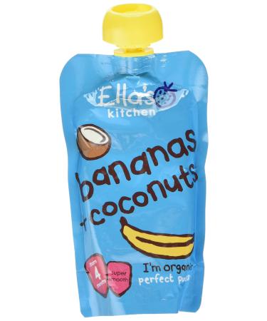 Ella's Kitchen Organic Bananas + Coconuts Pouch 120g