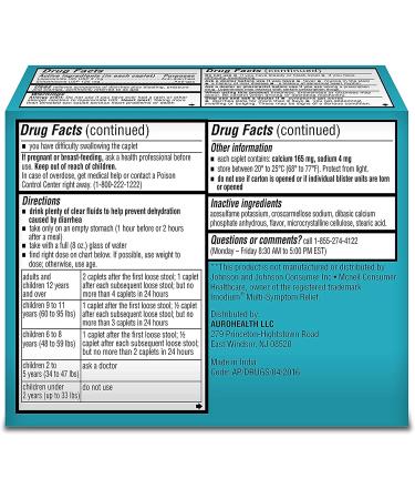 Primary Health Loperamide & Simethicone Tablets 2mg/125mg - 18 Count - Buy Online on GoSupps.com