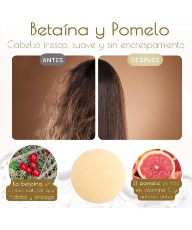  Savia De Alma Solid Shampoo | Betaine Regulator for Oily Hair | Vegan & Artisanal | Frequent Use | 65g (Betaine) - Buy Online on GoSupps.com