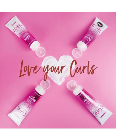 The Curl Company Enhance & Perfect Curl Cream 200ml with Curplex & Moringa Oil. Ideal for Curls & Waves - Buy Online on GoSupps.com