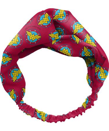 Spoontiques - Headband - Printed Fabric Hair Bands - Knotted Hair Band for Everyday Use - Wonder Woman  One Size (20305)