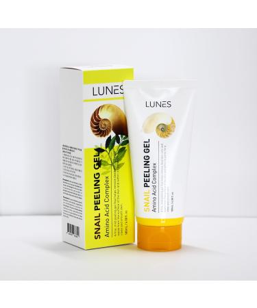 LUNES Snail Peeling Gel 180ml / 6.08oz