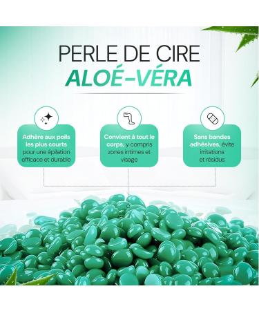  KIC 33 Aloe Vera Wax Bead 1 kg + 500 g Wax Heating Ball Professional Wax Without Strips and Hair Device - Woman and Man for the Whol - Buy Online on GoSupps.com