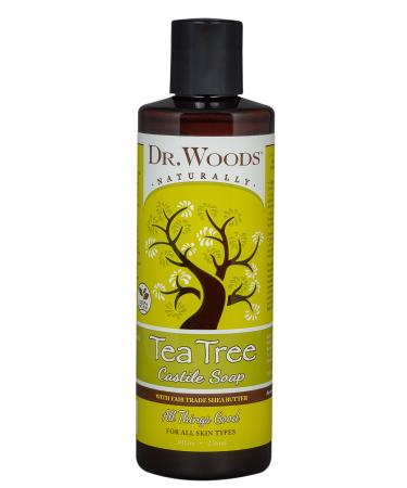 Dr. Woods Shea Vision Pure Castile Soap Tea Tree - 8 fl oz