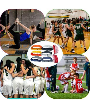 Prriudy 4 Pairs Jersey Sleeve Bands - 8 Colors Soccer & Softball Sleeve Straps with Hook and Loop Fasteners - International Shipping Available - Buy Online on GoSupps.com
