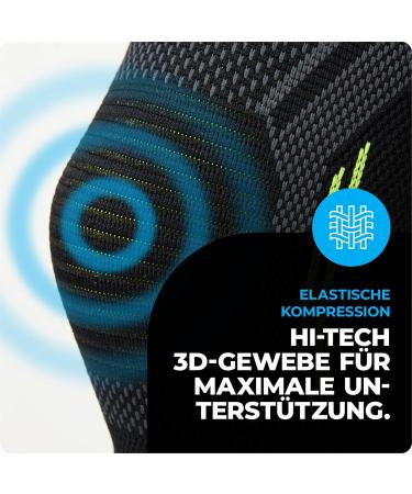 Vitto Kniebandage for Men & Women - Relieve Knee Pain Arthrosis Meniscus Support | Strong & Comfortable Strap (L Size) - Buy Online on GoSupps.com