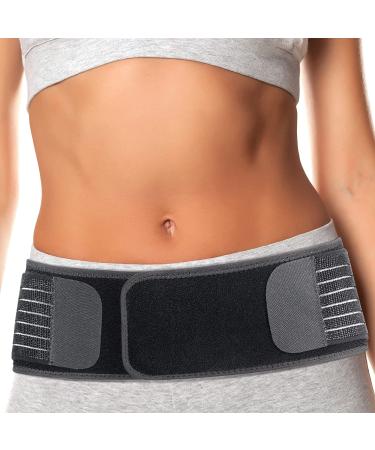 Thx4copper iliakie belt hip belt elastic lumbar belt belts for women and men to support scoliosis support from sciatica-l l (lot de 1)
