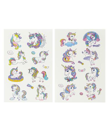 24 Sheets Unicorn Party Favors | Birthday Party Decorations for Magical Celebrations - Buy Online on GoSupps.com