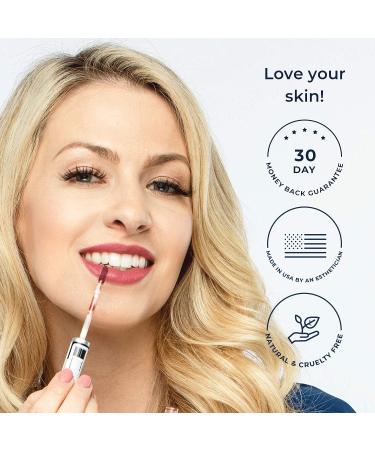Alana Mitchell Moisturizing Lip Gloss - Tinted Lip Plumper with Jojoba Oil & Vitamin E for Youthful Soft Lips (Raspberry Beret) - International Shipping Available - Buy Online on GoSupps.com