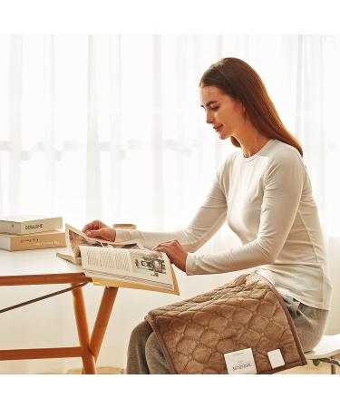 EMFreedom Compact Microfiber Heating Pad | Large Portable Electric Heat Mat for Body Pain Relief | Auto Shut Off | Made in Korea - Buy Online on GoSupps.com