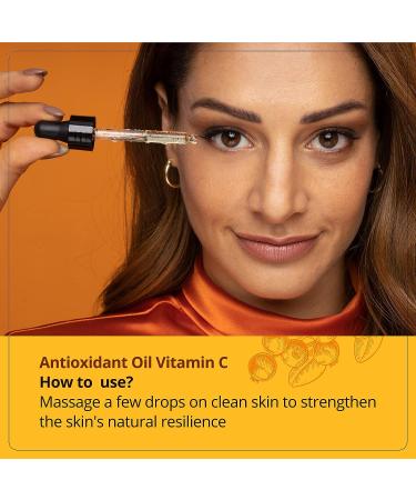 Avalon Organics Vitamin C Oil Anti-Aging Serum | Hydrating & Brightening Formula with Essential Fatty Acids & Vitamin E | Reduce Lines & Wrinkles | Antioxidant Serum - Buy Online on GoSupps.com