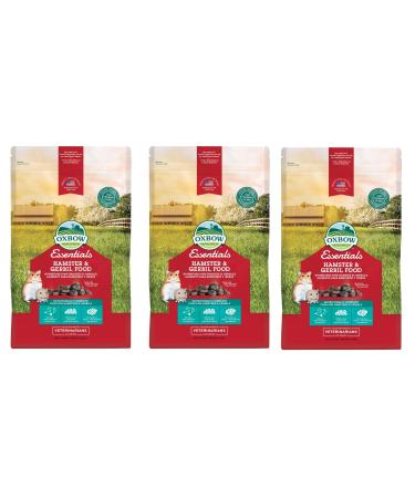 Essentials Hamster Gerbil Food (3 Packs of 1 Pound Each)