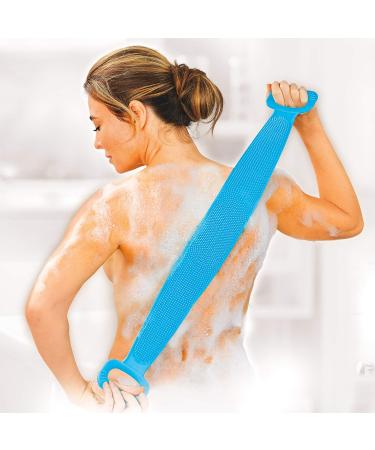 Ontel Back Shimmy Scrub Exfoliating Body Scrubber Small (SHIM-MC12/4) 1 Count (Pack of 1) Shimmy Scrub - Buy Online on GoSupps.com