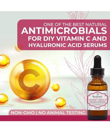 Leucidal Liquid SF - Natural Moisturizing Ingredient for DIY Vitamin C & Hyaluronic Acid Serum - 1 oz Bottle | RESURRECTIONbeauty - Buy Online on GoSupps.com