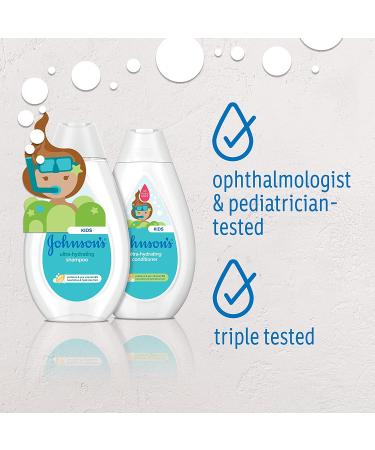 Johnson's Baby Kids Ultra-Hydrating Shampoo 13.6 fl oz - Gentle Cleansing for Soft, Healthy Hair - Buy Online on GoSupps.com