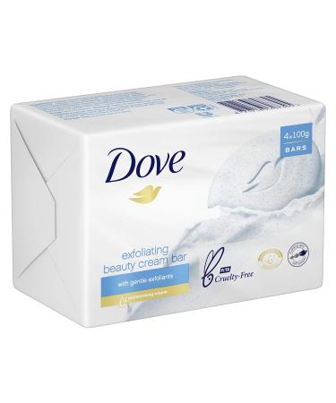 DOVE Gentle Peeling Cream - 100g Set of 4 | Hydrate & Exfoliate | International Shipping Available - Buy Online on GoSupps.com