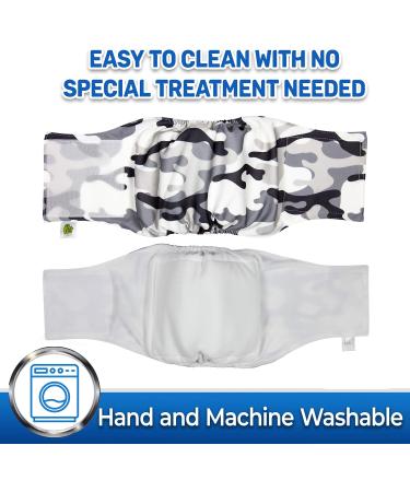 Buy CAMO Large Male Dog Diapers - 3 Pack | Premium Absorbency & Comfort | International Shipping - Buy Online on GoSupps.com