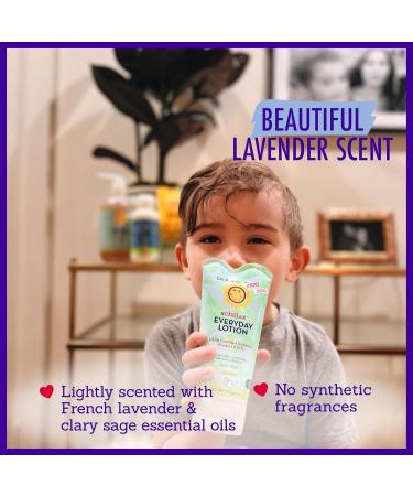 California Kids Chillax Lotion - 100% Plant-Based Lavender Lotion for Dry Sensitive Skin | Hypoallergenic Skin Care for Kids | 170g - Buy Online on GoSupps.com