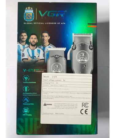 VGR Professional Hair Clippers and Hair Trimmer for Men Cordless Barber Kits LED Display Waterproof - Buy Online on GoSupps.com