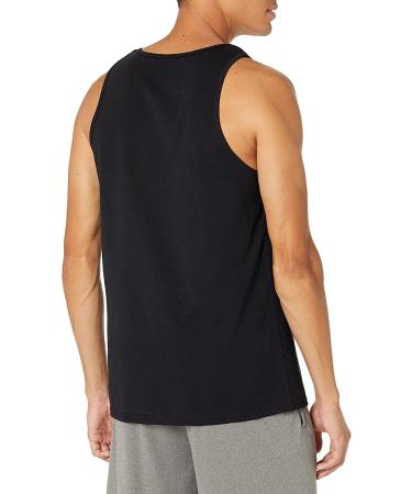 Russell Athletic Men's Cotton Performance Tank Top - Large, Black - Buy Online on GoSupps.com