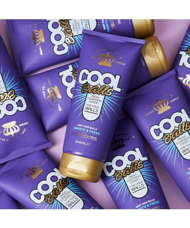 Cool Balls Fresh Cleansing Lotion 200ml | Luxury Novelty Gift for Men | Moisturizing Formula with Aloe Vera, Avocado & Jojoba Oil | Funny Stocking Filler & Secret Santa Gift - Buy Online on GoSupps.com